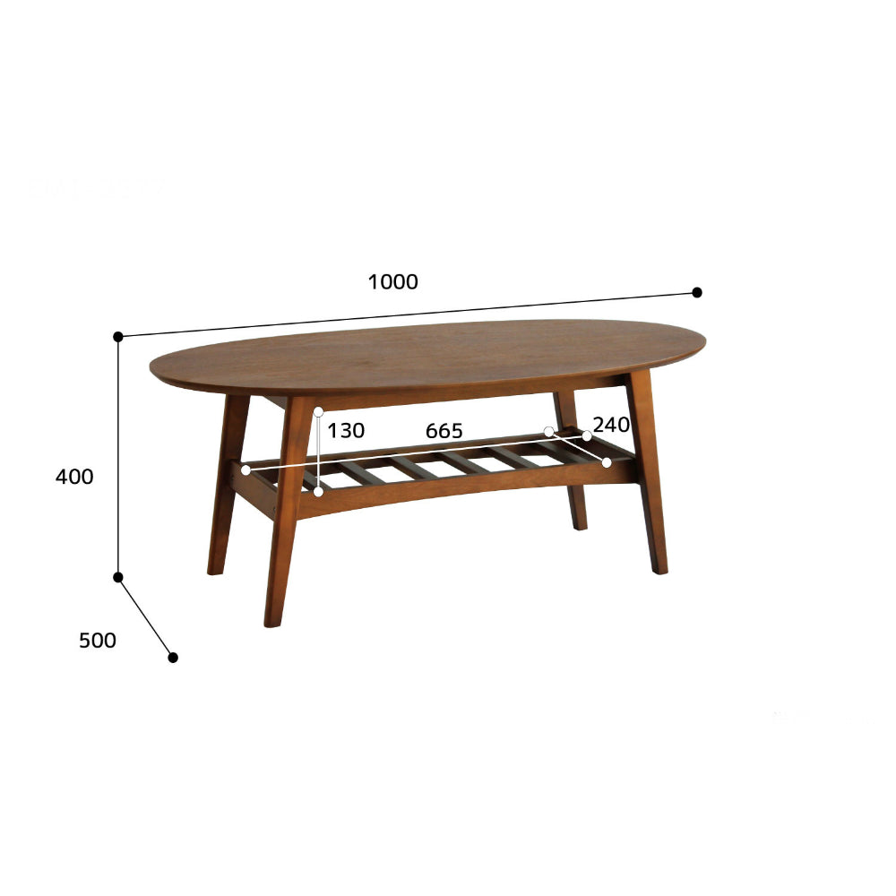 emo.Living Table Oval EMT-2322 リビングテーブル - センターテーブル